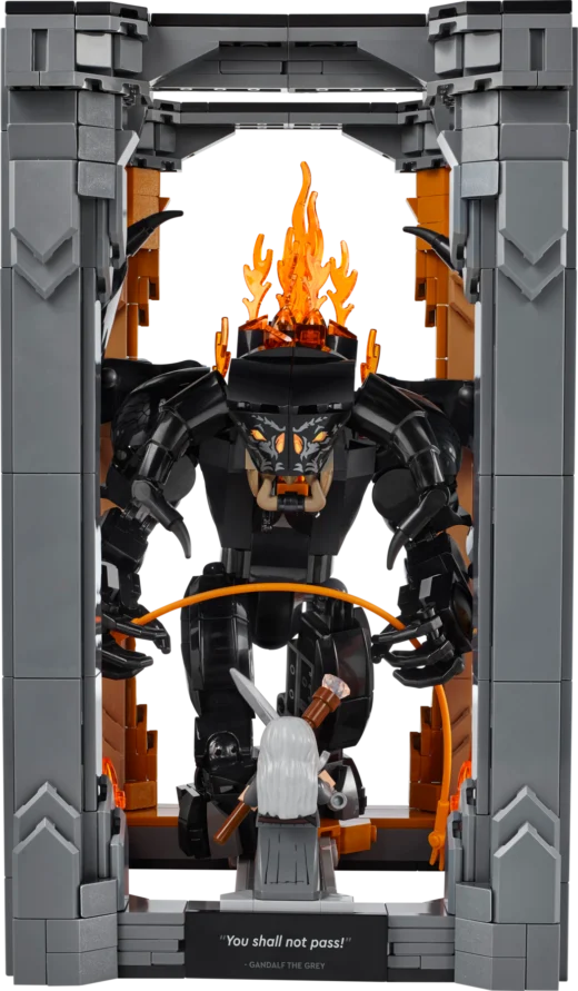 LEGO 10367 The Lord of the Rings: Balrog Book Nook