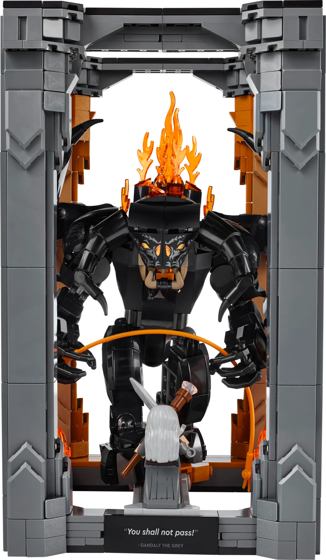LEGO 10367 The Lord of the Rings: Balrog Book Nook