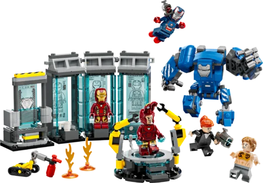 LEGO 76315 Iron Man's Laboratory: Hall of Armor