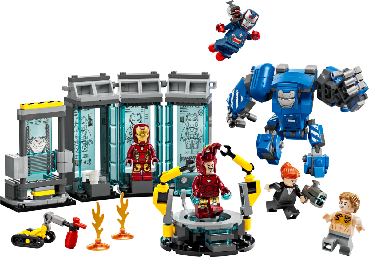 LEGO 76315 Iron Man’s Laboratory: Hall of Armor