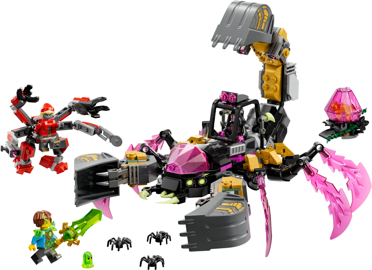 LEGO 71513 Nightmare Scorpion Digger