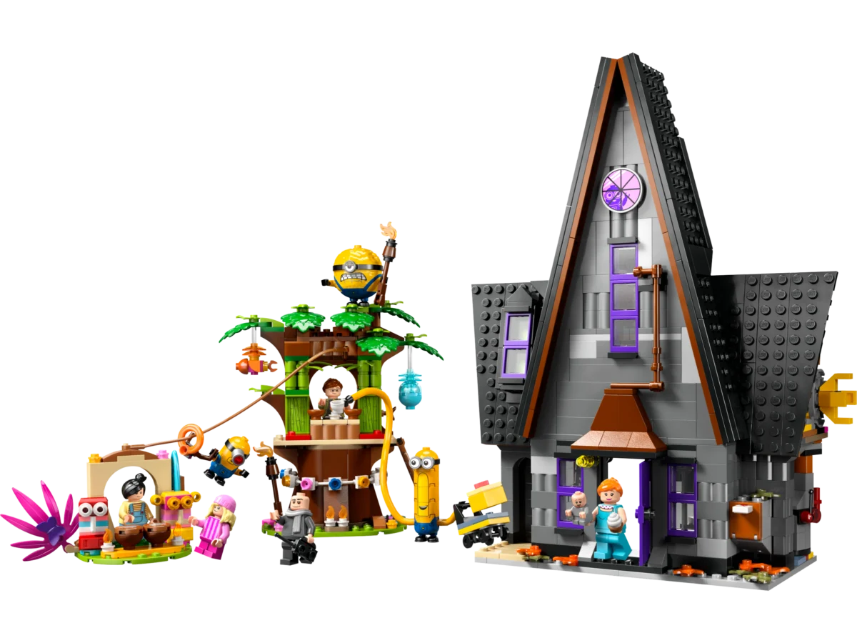 LEGO 75583 Minions and Gru’s Family Mansion