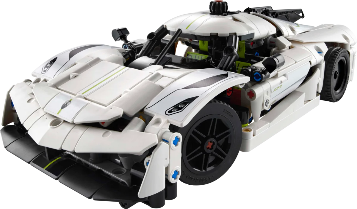 LEGO 42184 Koenigsegg Jesko Absolut White Hypercar
