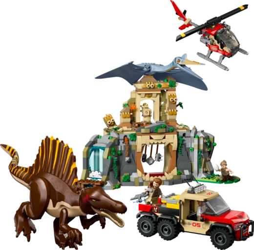 LEGO 76976 Spinosaurus & Quetzalcoatlus Air Mission