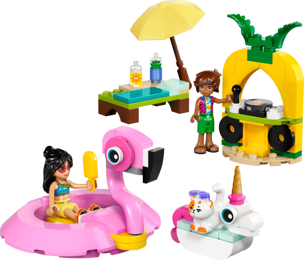 LEGO 42658 Unicorn & Flamingo Pool Party
