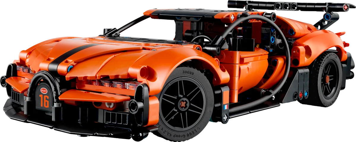 LEGO 42222 Bugatti Chiron Pur Sport Hypercar