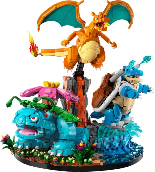 LEGO 72153 Venusaur, Charizard and Blastoise