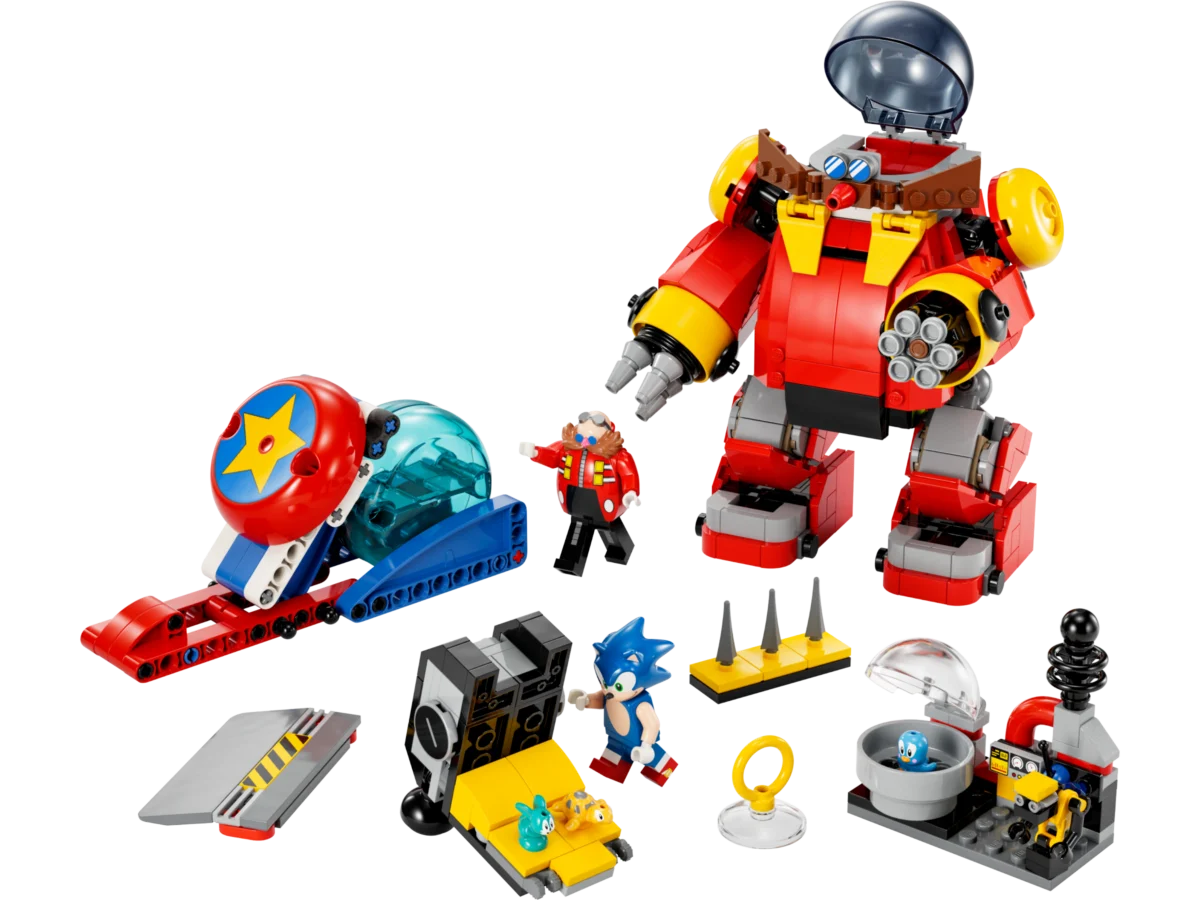 LEGO 76993 Sonic vs Dr Eggman’s Death Egg Robot