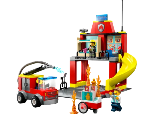 LEGO 60375 Fire Station and Fire Truck