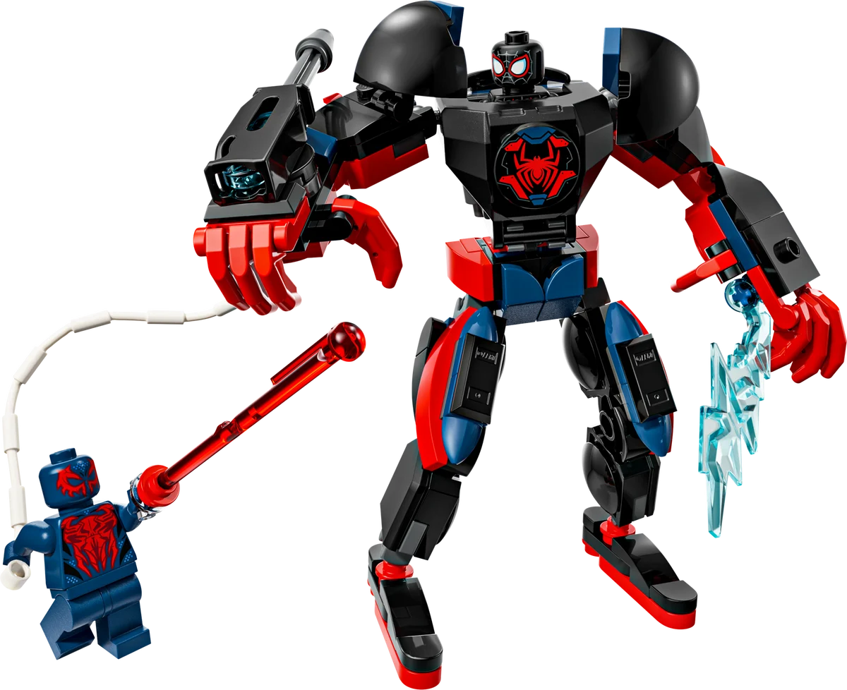 LEGO 76337 Miles Morales Mech vs. Spider-Man 2099