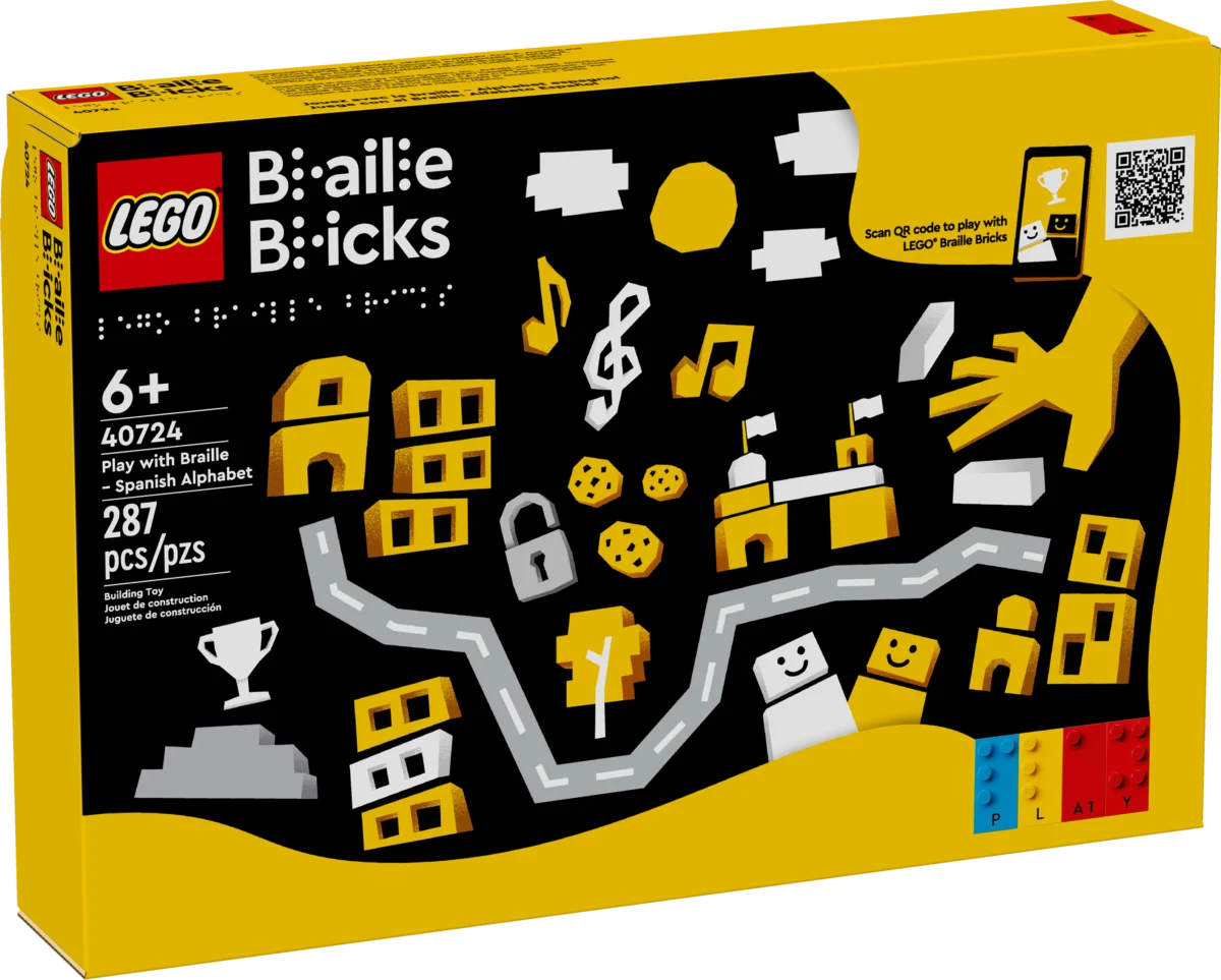 LEGO 40724 Play with Braille – Spanish Alphabet