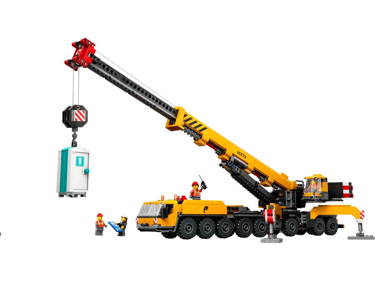 LEGO 60409 Yellow Mobile Construction Crane