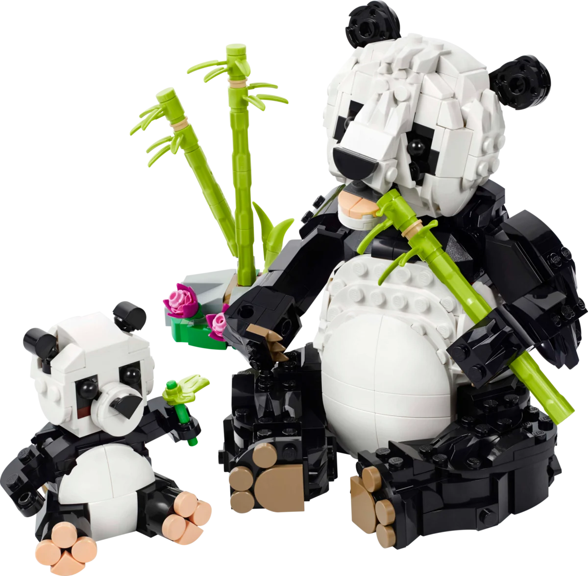 LEGO 31165 Wild Animals: Panda Family