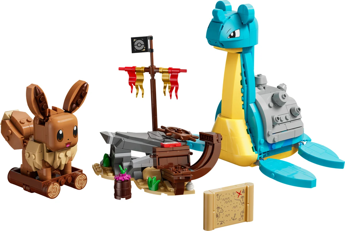 LEGO 72162 Eevee and Lapras’s Treasure Hunt