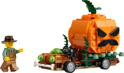 LEGO 40822 Jack-o'-Lantern Pickup Truck
