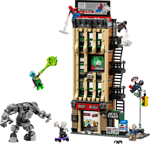 LEGO 76342 Spider-Man vs. Mysterio: The Daily Bugle