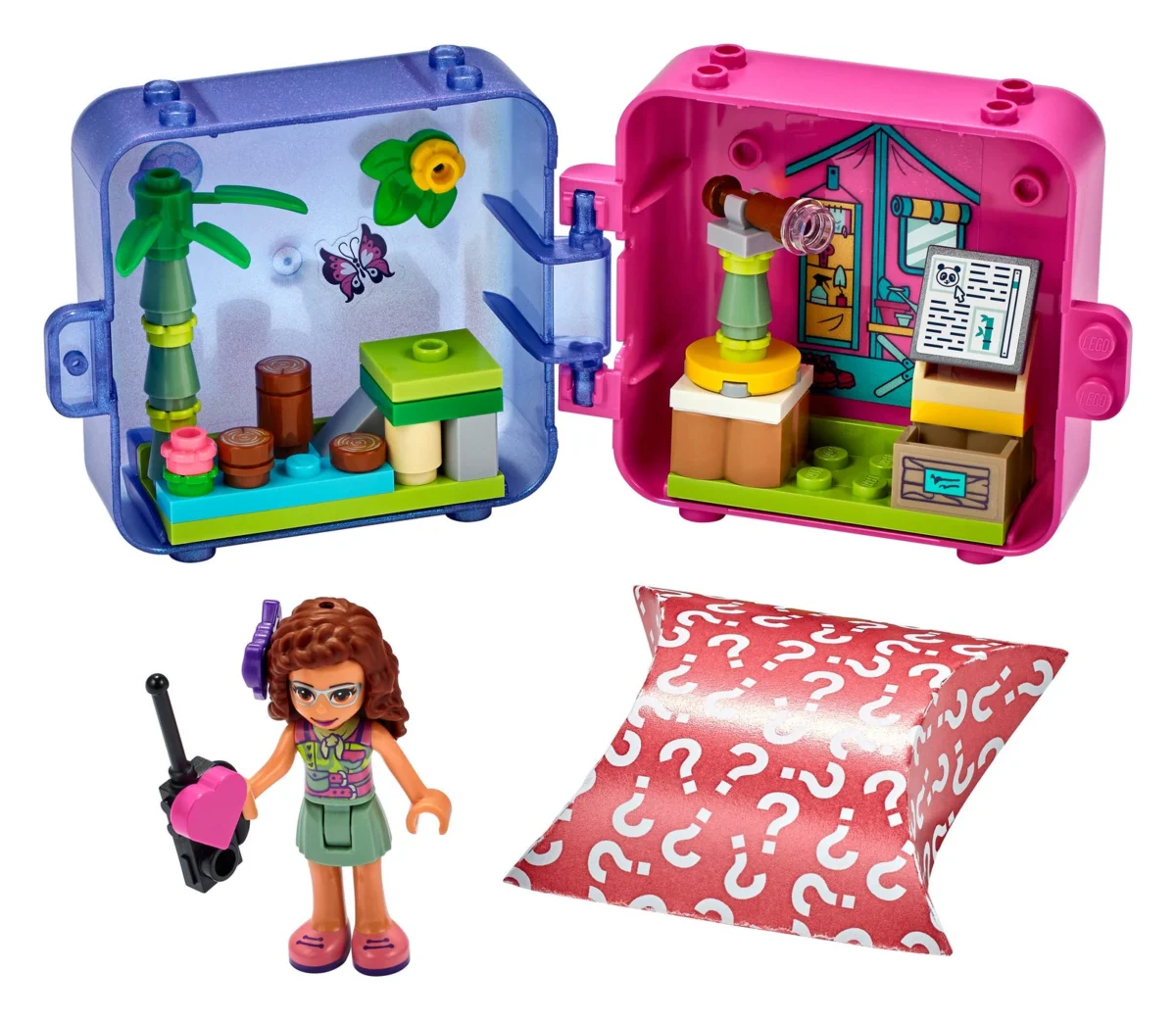 LEGO 41436 Olivia’s Jungle Play Cube