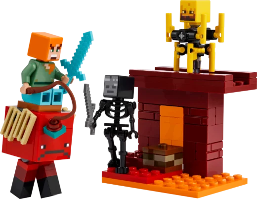 LEGO 21266 The Nether Lava Battle