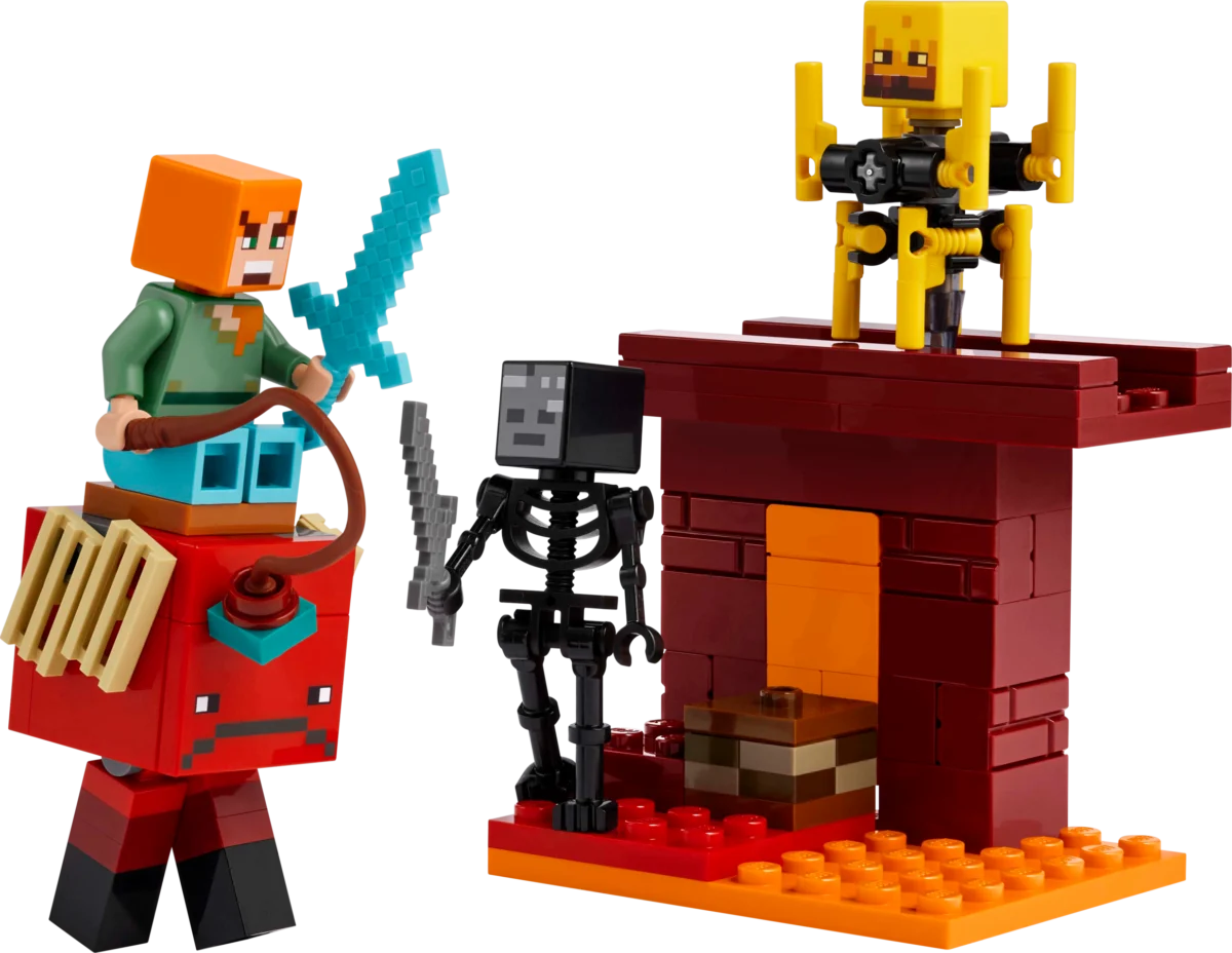 LEGO 21266 The Nether Lava Battle