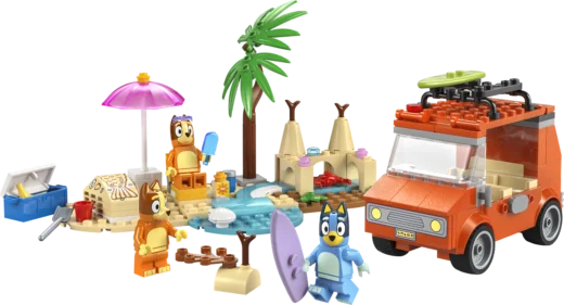 LEGO 11202 Bluey’s Beach & Family Car Trip