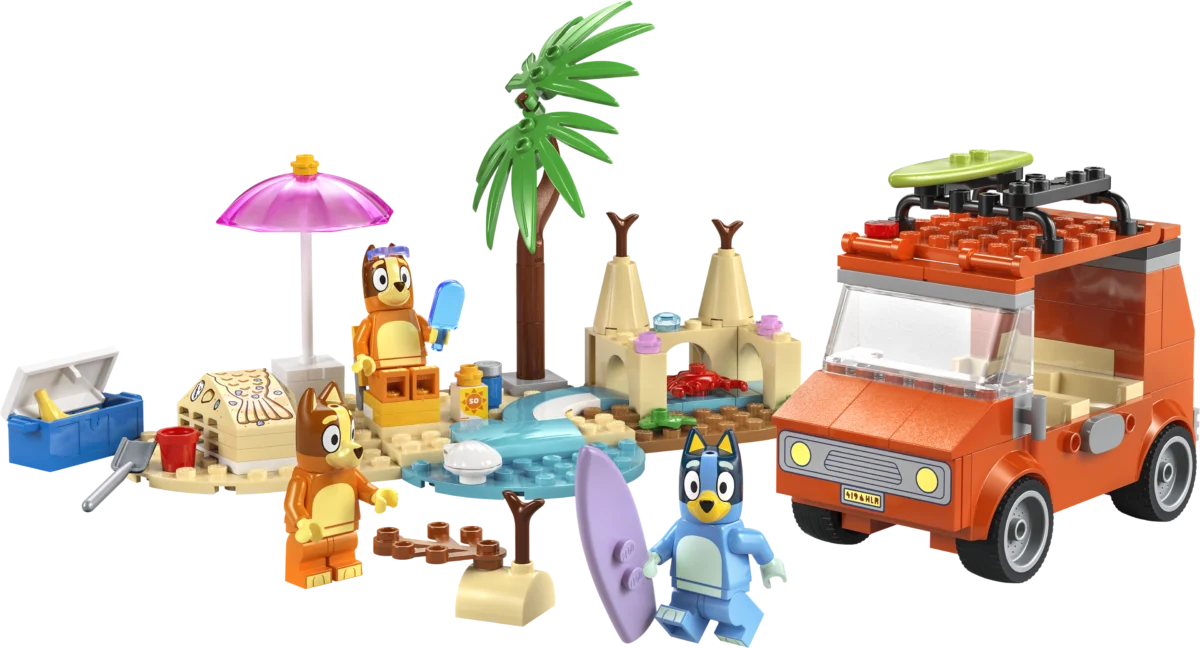 LEGO 11202 Bluey’s Beach & Family Car Trip