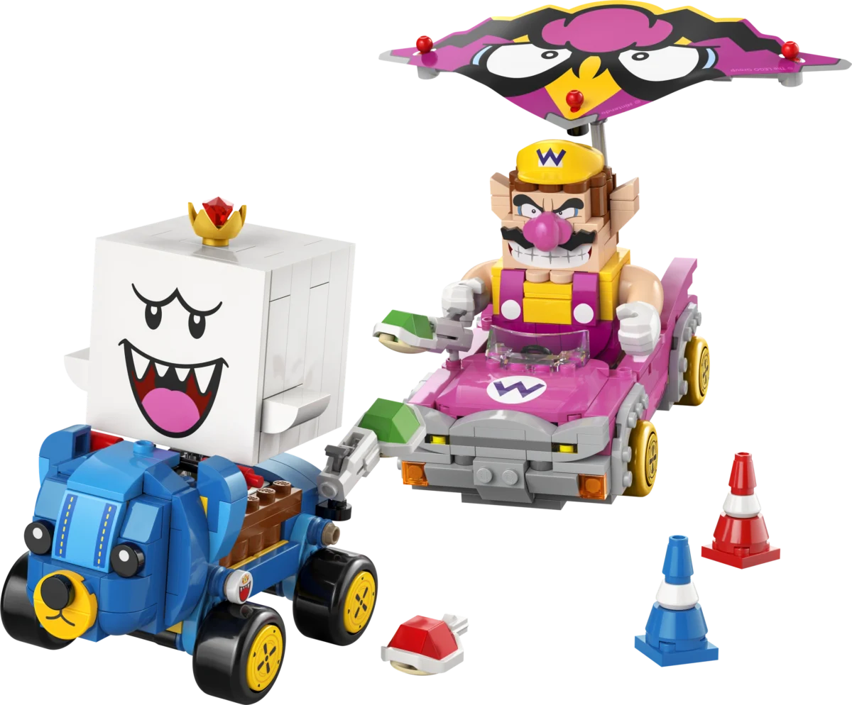 LEGO 72038 Mario Kart – Wario & King Boo