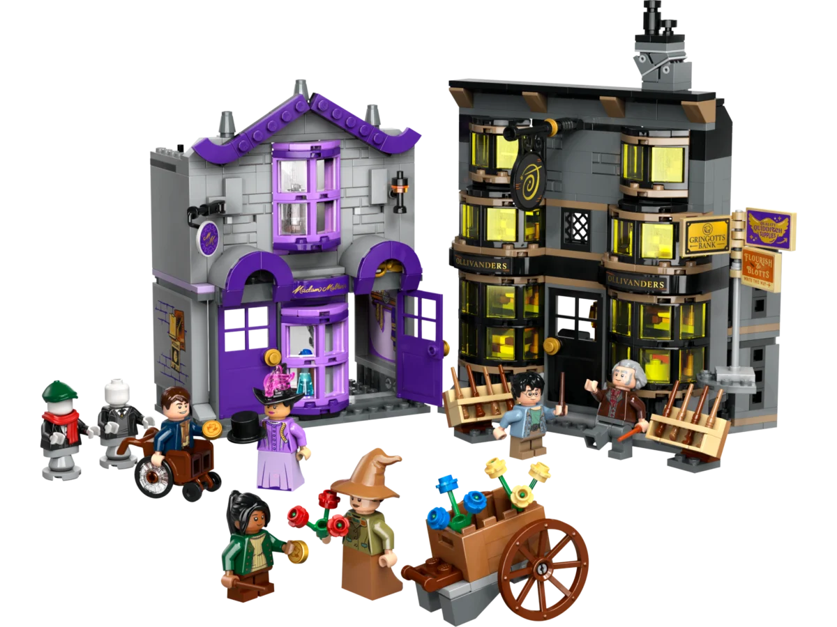 LEGO 76439 Ollivanders & Madam Malkin’s Robes