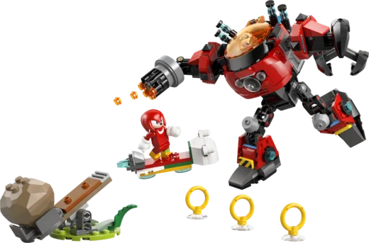 LEGO 77005 Knuckles vs. Dr. Eggman Egg Crusher Mech