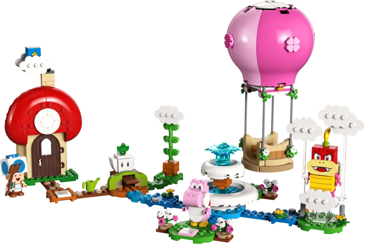 LEGO 71419 Peach’s Garden Balloon Ride Expansion Set