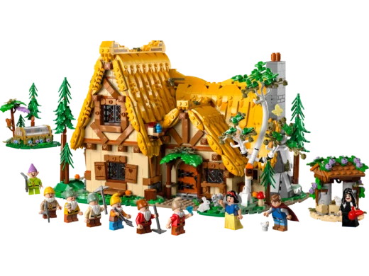 LEGO 43242 Snow White and the Seven Dwarfs' Cottage