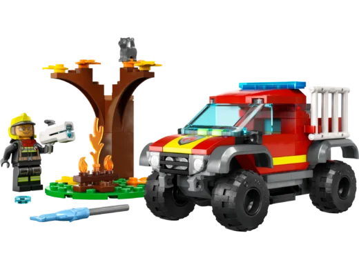 LEGO 60393 4x4 Fire Truck Rescue