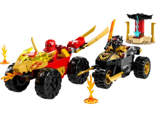 LEGO 71789 Kai and Ras's Car and Bike Battle