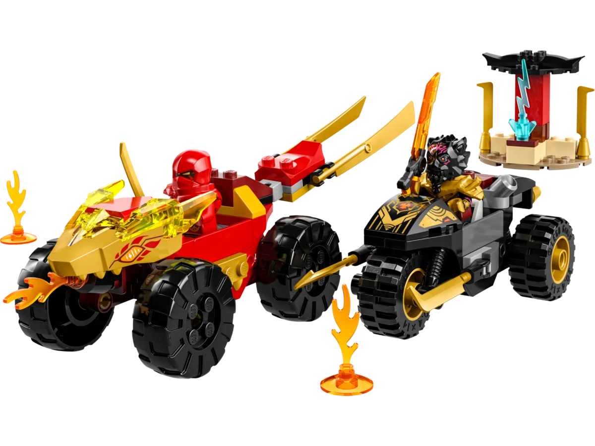 LEGO 71789 Kai and Ras’s Car and Bike Battle
