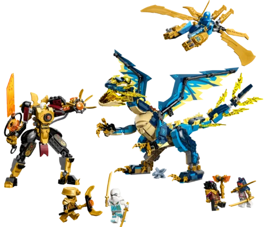 LEGO 71796 Elemental Dragon vs. The Empress Mech