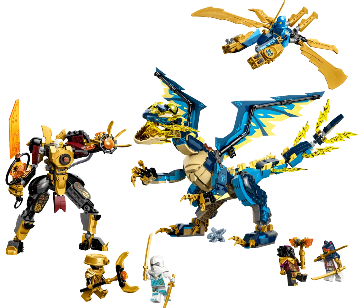 LEGO 71796 Elemental Dragon vs. The Empress Mech