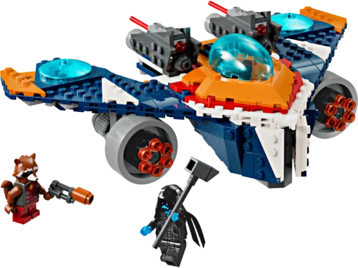LEGO 76278 Rocket's Warbird vs. Ronan