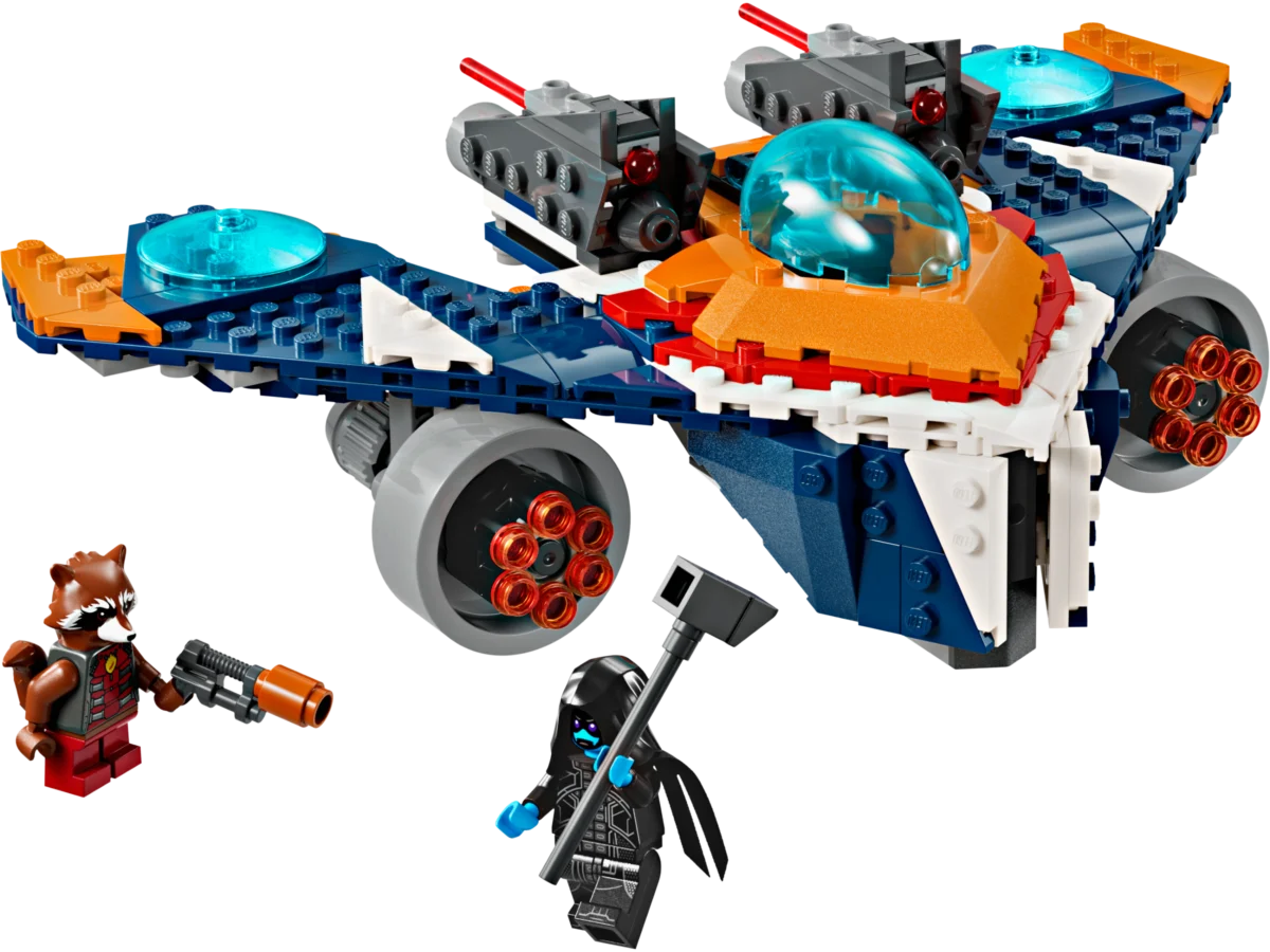 LEGO 76278 Rocket’s Warbird vs. Ronan