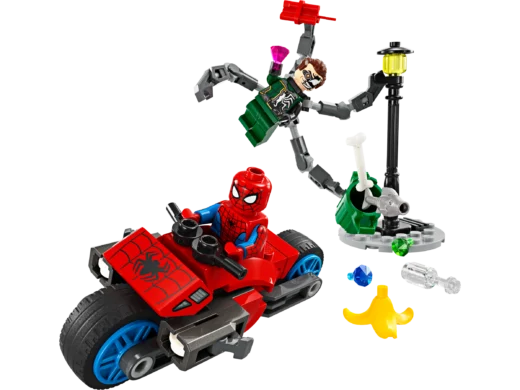 LEGO 76275 Motorcycle Chase: Spider-Man vs. Doc Ock