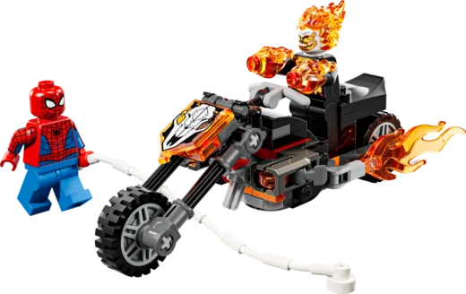 LEGO 76335 Spider-Man vs. Ghost Rider Motorcycle