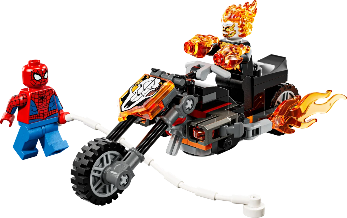 LEGO 76335 Spider-Man vs. Ghost Rider Motorcycle
