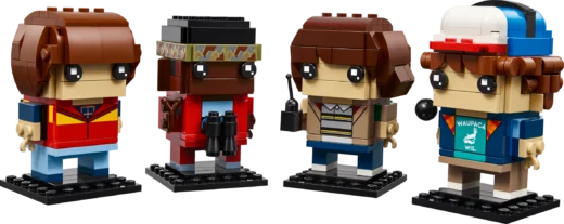 LEGO 40801 Mike, Dustin, Lucas and Will Figures