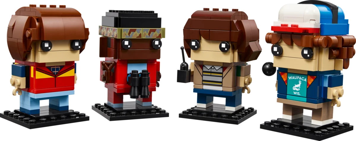 LEGO 40801 Mike, Dustin, Lucas and Will Figures