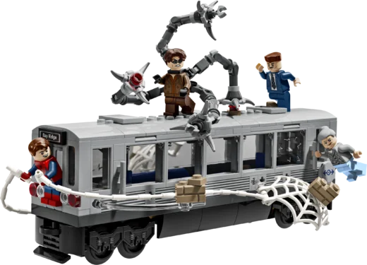 LEGO 76321 Spider-Man vs. Doc Ock Subway Train Scene