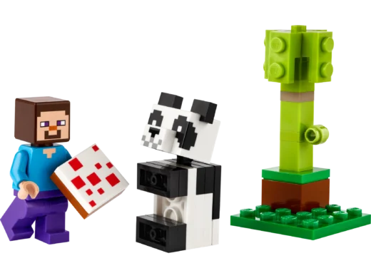 LEGO 30672 Steve and Baby Panda