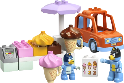 LEGO 10458 Ice Cream Trip with Bluey