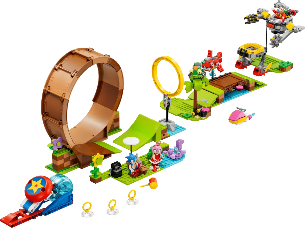 LEGO 76994 Sonic’s Green Hill Zone Loop Challenge