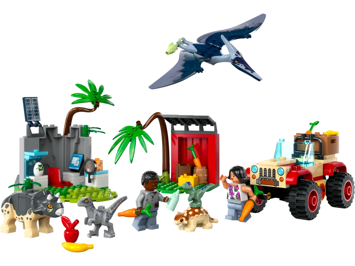 LEGO 76963 Baby Dinosaur Rescue Center