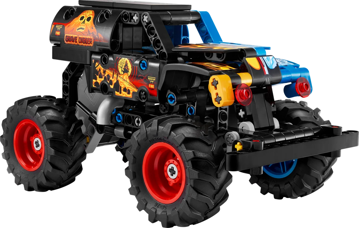 LEGO 42219 Monster Jam Grave Digger Fire and Ice