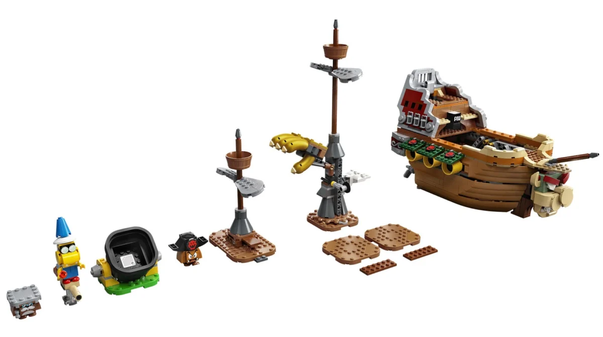 LEGO 71391 Bowser’s Airship Expansion Set
